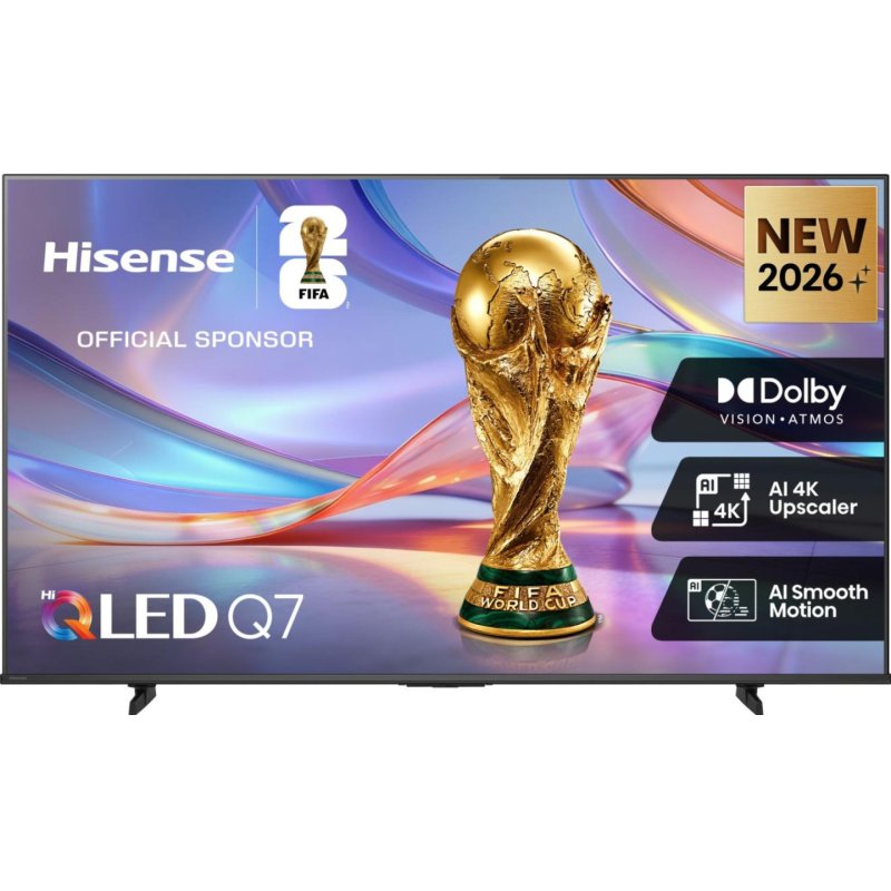 Hisense 50Q7S 127 cm (50") 4K Ultra HD Smart TV Wifi Noir