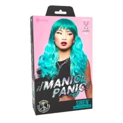 Manic Panic Mermaid Ombre Siren Wig Bluegreen Color