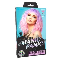 Manic Panic Fleurs Du Mal Trash Goddess Wig Pastel Pink And Purple