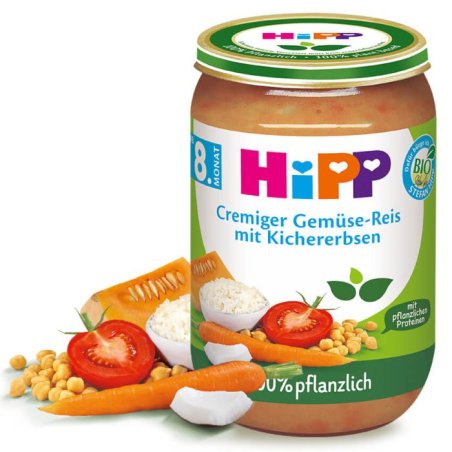 HiPP DA61500 repas complet pour bébé 220 g Risotto