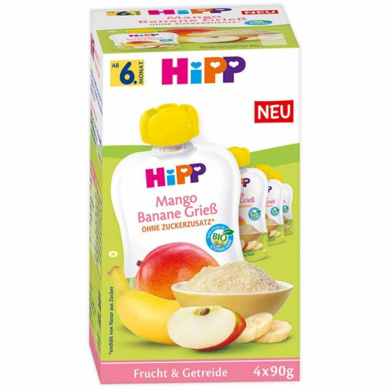 HiPP DA47017 baby fruit food 90 g 4 pc(s)