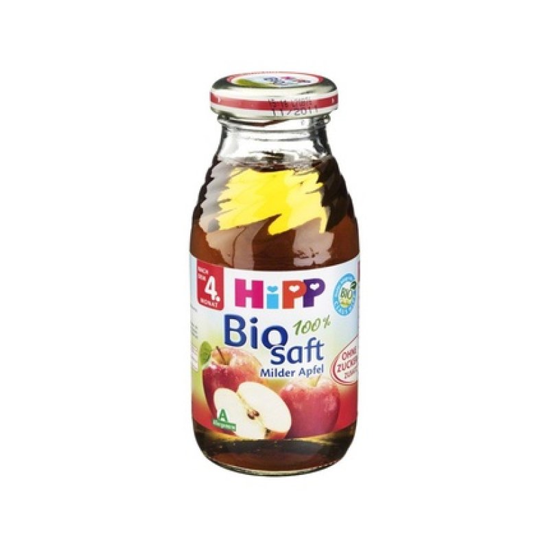 Hipp 100 Organic Juice Mild Apple After 4 Months