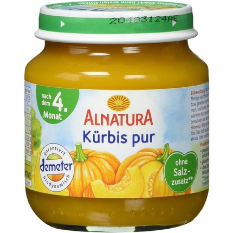 Demeter Alnapumpkin Pure 125g