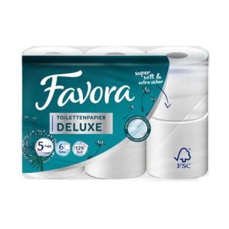 Luxsoft 5ply Premium Bathroom Tissue 6 Rolls