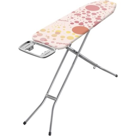 Vileda Neo Ironing Board, Pink, Handy Ironing Surface: 114 X 33cm