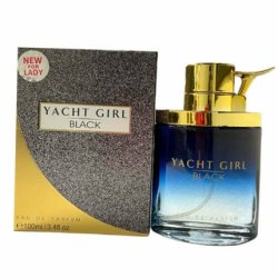 Myrurgia Yacht Girl Black EDP for Women 3.4oz New In Box