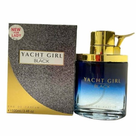 Myrurgia Yacht Girl Black EDP for Women 3.4oz New In Box