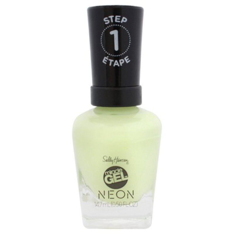Sally Hansen Miracle Gel Neon 055 Lemon Chillo Nail Polish 05 Oz