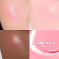 Juicy Roll Cheek 03 White Peach