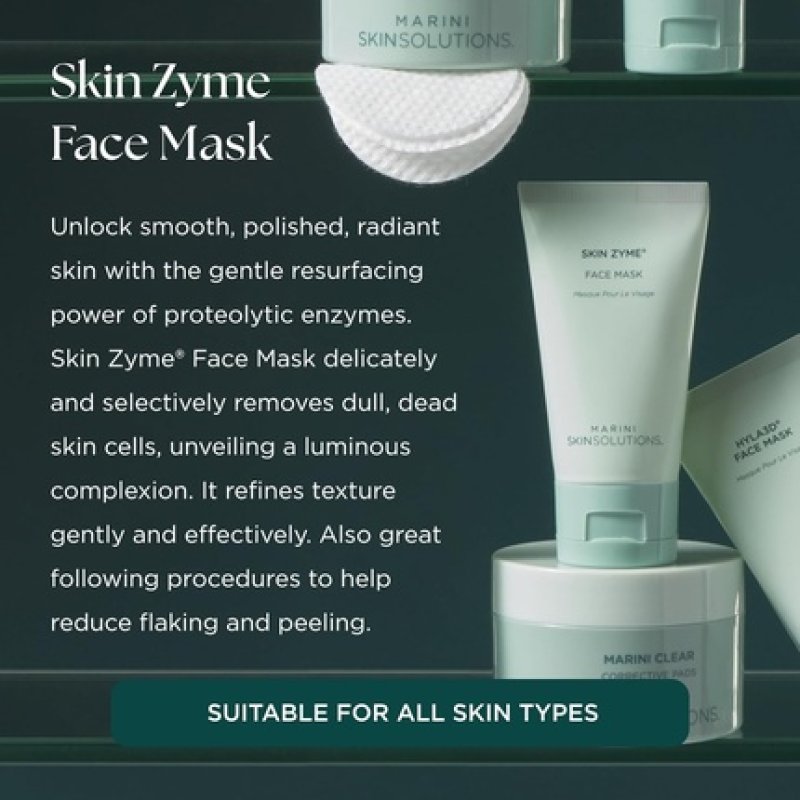 Marini Skinsolutions Skin Zyme Face Mask with Proteolytic Papaya Enzymes