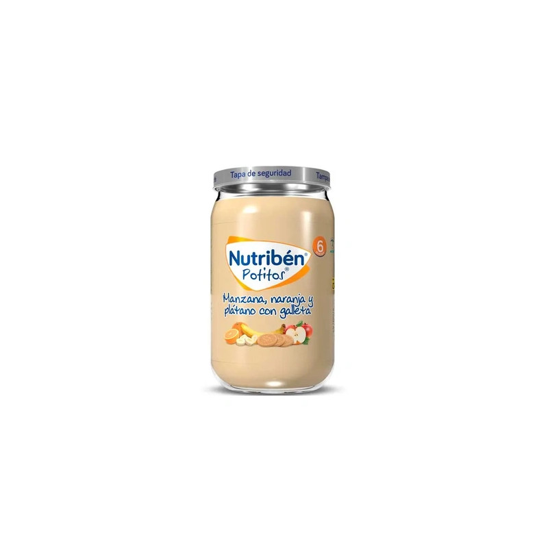 Nutriben Nutribn Apple Orange Banana Banana And Biscuits Potito 235g