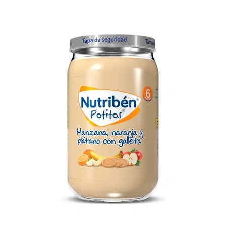 Nutriben Nutribn Apple Orange Banana Banana And Biscuits Potito 235g