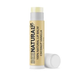 Bee Natural 100% Natural Moisturizing Lip Balm Coconut Vanilla Flavor 4.2g