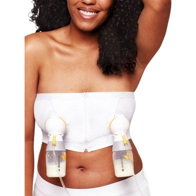 Medela Hands-Free Pumping Bra with Adaptive Stretch for Perfect Fit - Extra Large