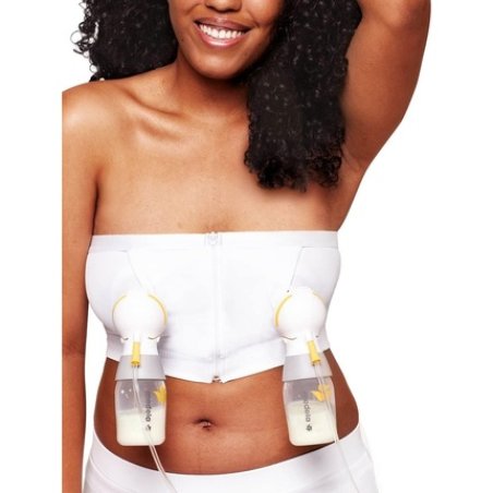 Medela Hands-Free Pumping Bra with Adaptive Stretch for Perfect Fit - Extra Large