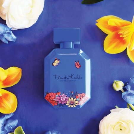 Frida Kahlo Blue Eau De Parfum for Women Floral Gourmand Fragrance with Agave