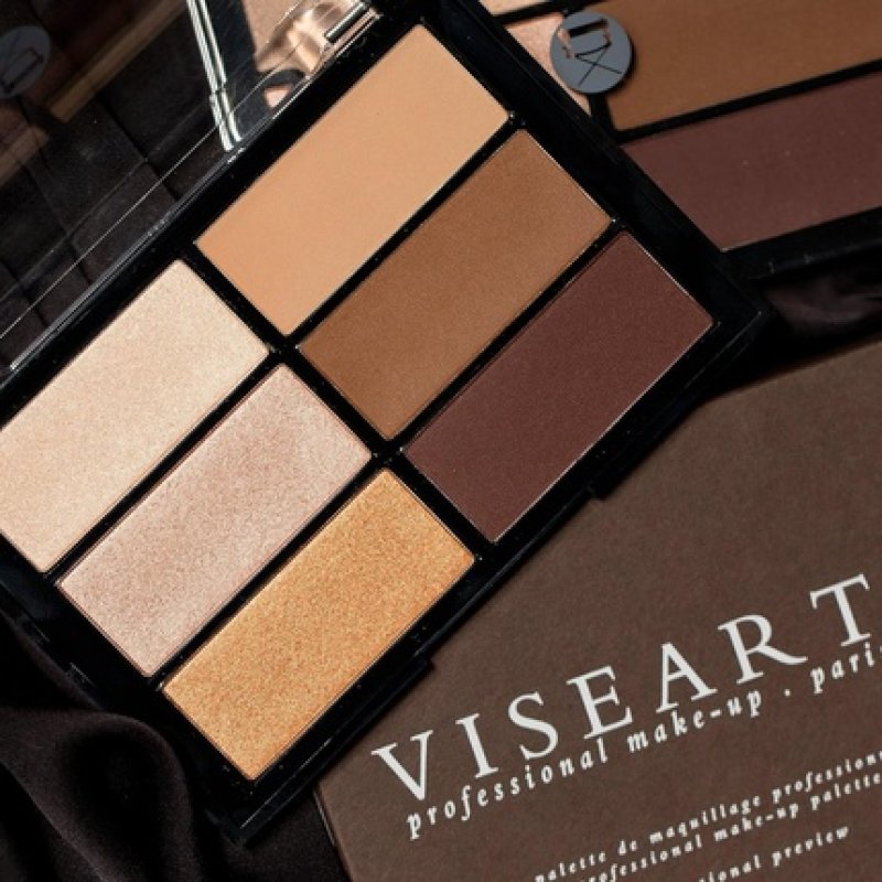 Viseart Paris Slimpro Pro Luxe Eyeshadow Palette for Highlighting and Sculpting