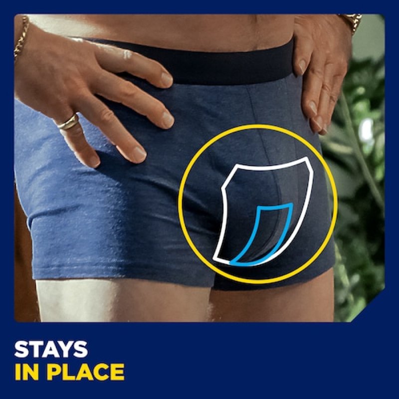 TENA Men Active Fit avec protection absorbante de niveau 2
