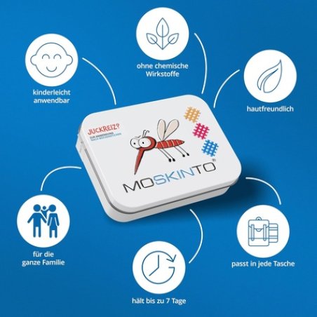 Moskinto The Original Mosquito Itch Relief Patches for Kids & Adults
