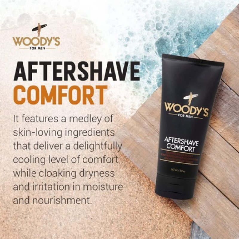 Woody's After Shave Balm for Men - Soothing and Hydrating Aftershave