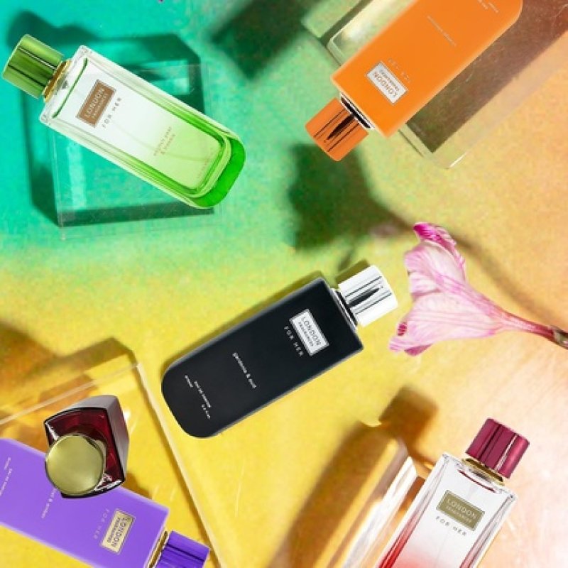 London Fragrances Velvet Rose and Oud with Bergamot, Patchouli, and Sandalwood