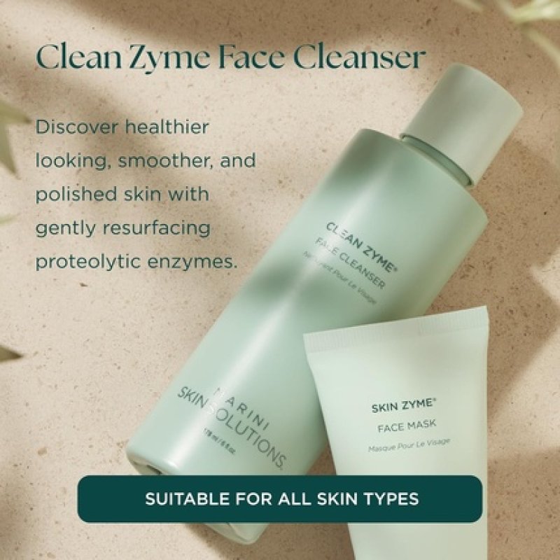 Marini Skinsolutions Clean Zyme Exfoliating Face Cleanser with Proteolytic Enzymes