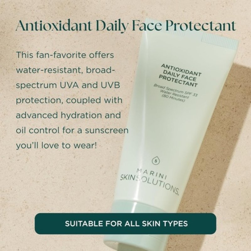 Marini Skinsolutions Antioxidant Daily Face Protectant Broad Spectrum SPF 33