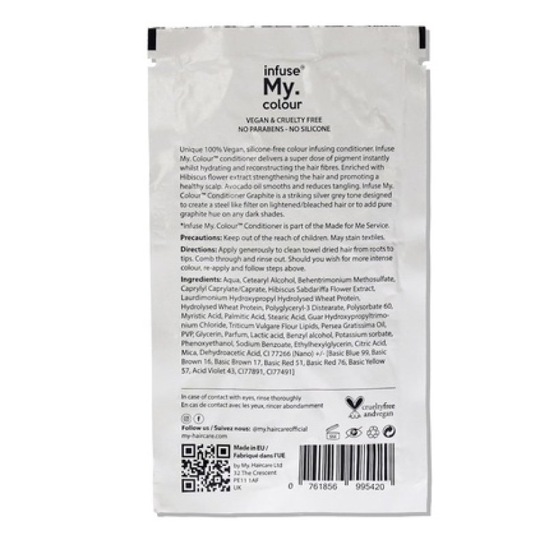 Infuse My Colour Graphite Conditioner Unisex 15ml