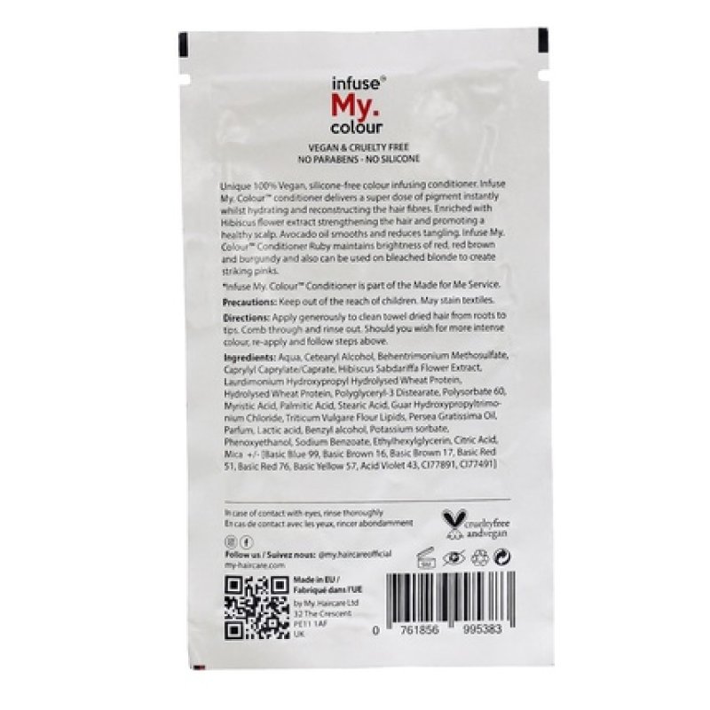 Infuse My Colour Ruby Conditioner Unisex 15ml