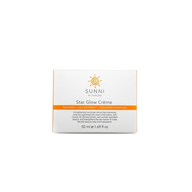 Hansi Naturals Sunni Star Glow Cream Brightening Face Cream with Rucinol