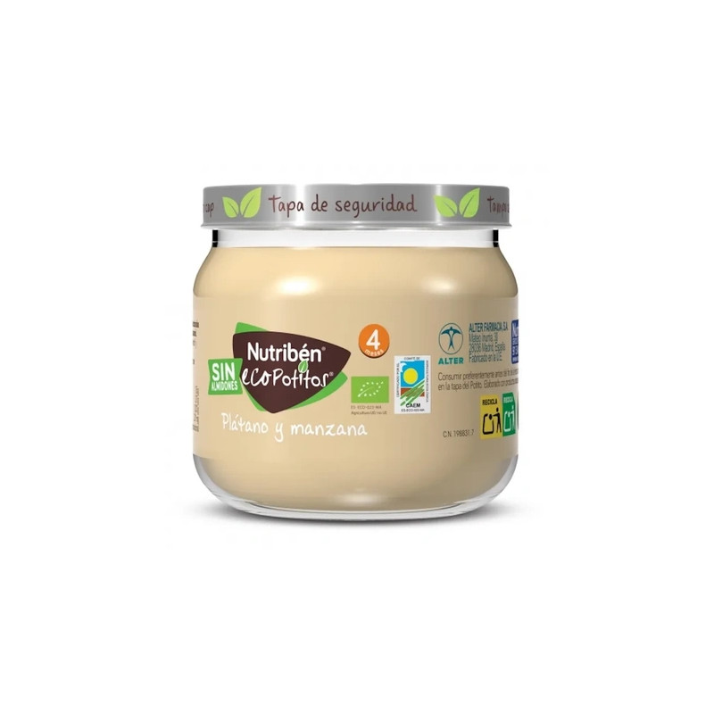 Nutriben Ecopotito Banana Apple 120g