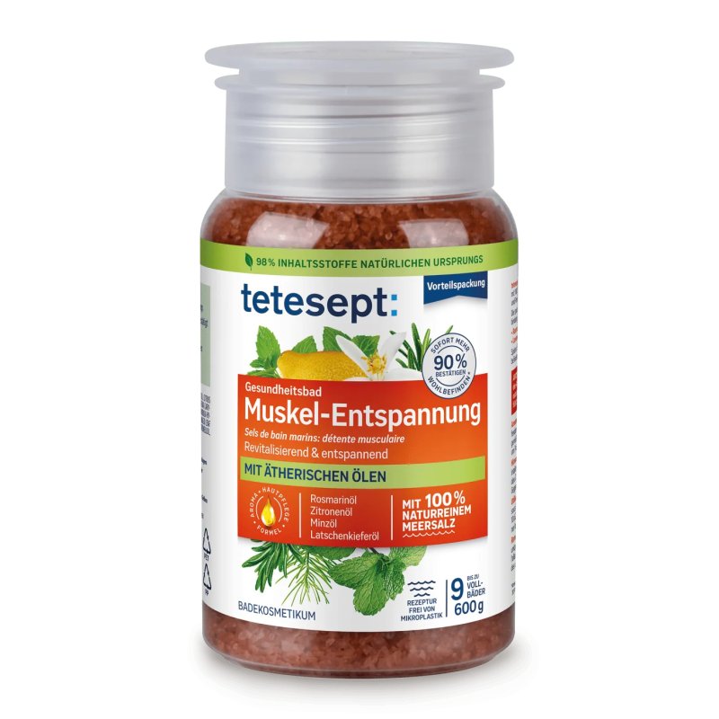 Tetesept 200000086 bath salt 600 g Solid