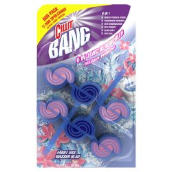 Cillit Bang 3116705 détergent pour salle de bain et toilettes Bloc de nettoyage Fleur Solide Nettoyant