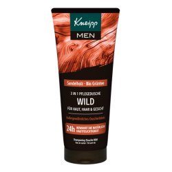Kneipp Men Shower Wild 200ml Tube Refreshing Shower Gel For Men