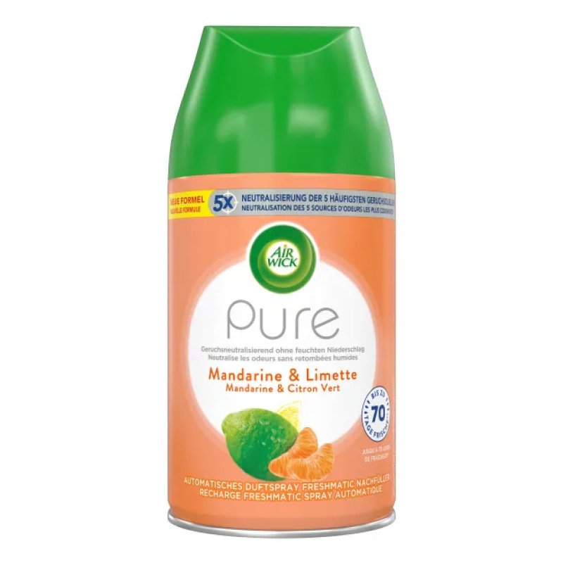Air Wick Freshmatic Natural Pure Mandarin & Lime 250ml Spray