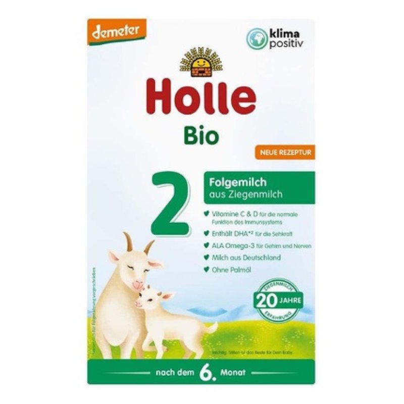 Holle Demeter Followon Milk 2 Goat 6 Months 400 Grams