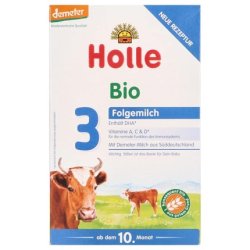 Holle Demeter Followon Milk 3 600g Pack