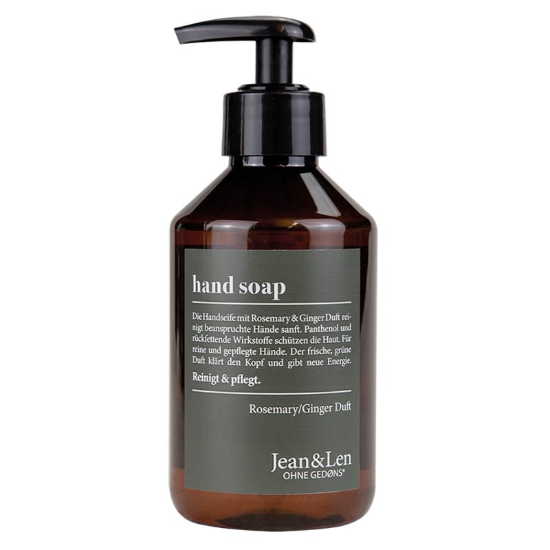Jean & Len Spicy Fresh Rosemary & Ginger Hand Soap 250ml