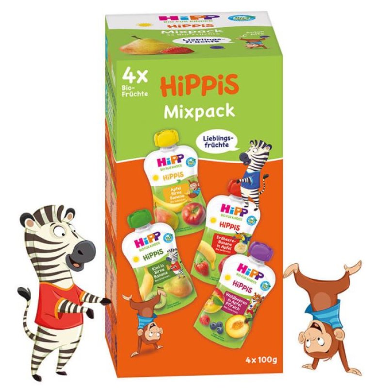 HiPP XA30036 baby fruit food 100 g 4 pc(s)