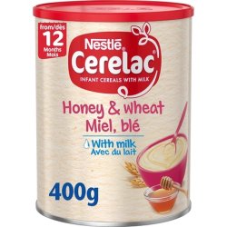 Cerelac - Honey & Wheat With Milk, 1 X 400 Gr Neutral 400 G 1 Pack