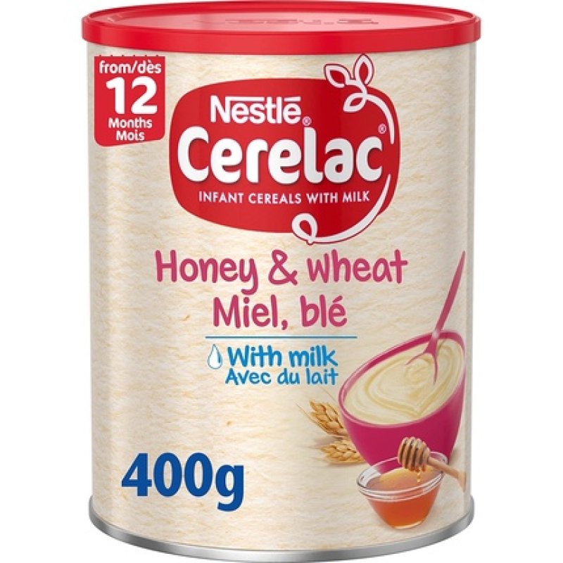 Cerelac - Honey & Wheat With Milk, 1 X 400 Gr Neutral 400 G 1 Pack