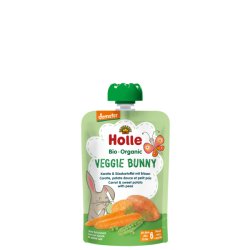Holle Demeter Pouchy Veggie Bunny 100g Pack For 6 Months And Older