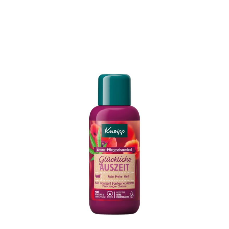 Kneipp Foam Bath Glass Timeout 100ml Relaxing Bath Experience