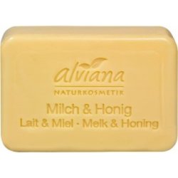 Alviana Natural Cosmetics Plant Oil Soap Milk & Honey 100g
