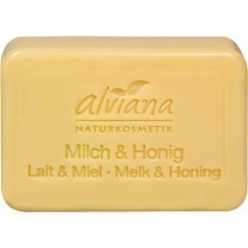 Alviana Natural Cosmetics Plant Oil Soap Milk & Honey 100g