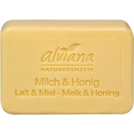 Alviana Natural Cosmetics Plant Oil Soap Milk & Honey 100g