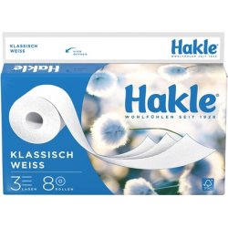 Hakle Elite 3ply German Bathroom Tissue 8 Rolls Of Superior Comfort And Quality