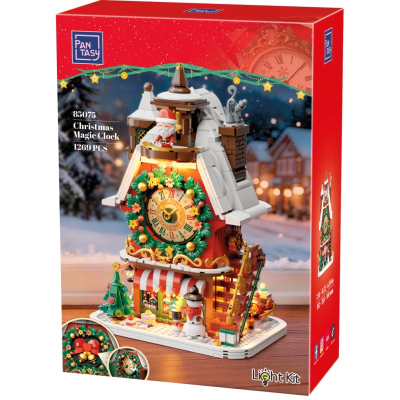 PANTASY - Horloge Magique de Noel - Bloc de Construction 1269 pcs