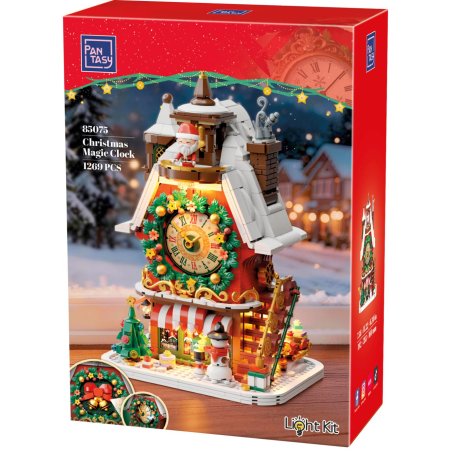 PANTASY - Horloge Magique de Noel - Bloc de Construction 1269 pcs