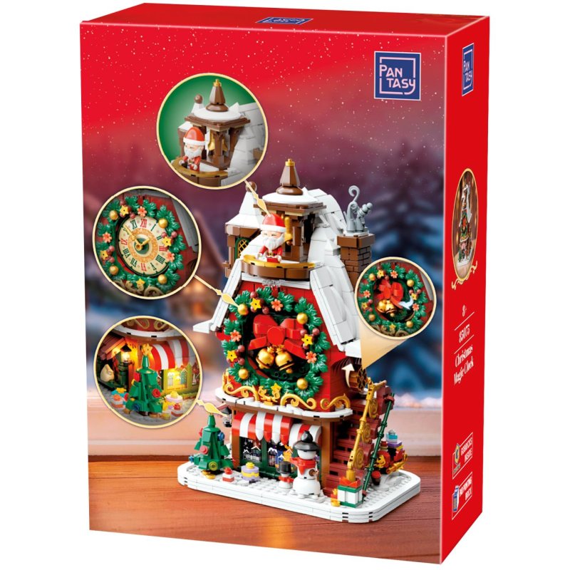 PANTASY - Horloge Magique de Noel - Bloc de Construction 1269 pcs